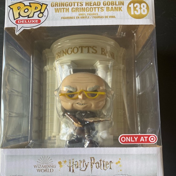 Funko Pop Gringott's Head Goblin with Gringott's Bank #138 Harry Potter Target-2
